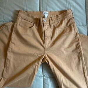 J. Crew Tan Flared Pants
